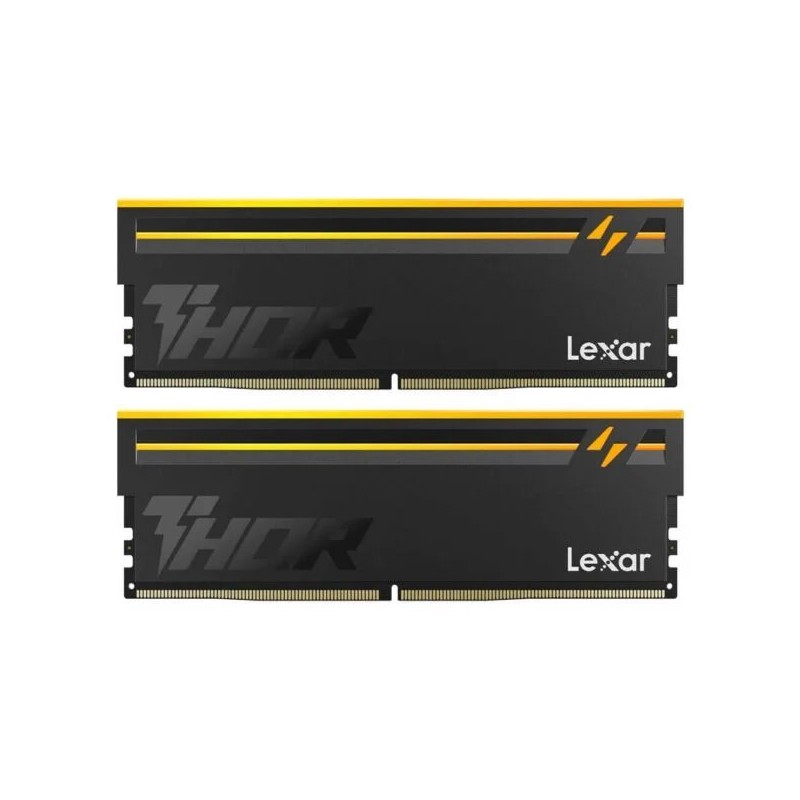 Lexar THOR 2.0 DDR5 32GB (kit 2x16GB) UDIMM 6000MHz CL38 - Heatsink