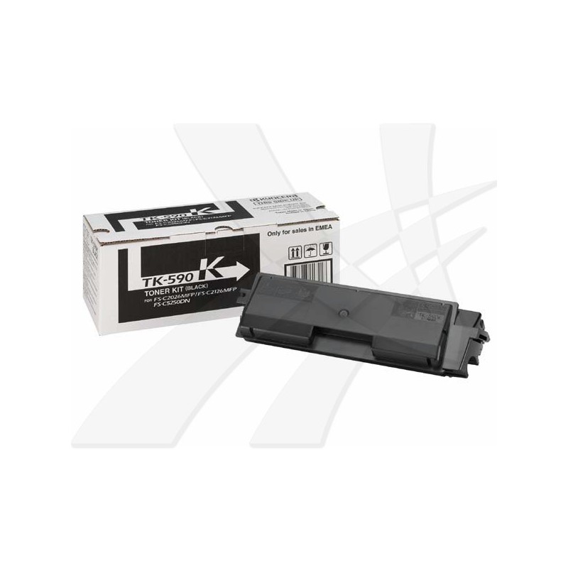 Kyocera Toner černý na 7 000 A4 (při 5% pokrytí),pro ECOSYS P6026cdn,M6026/M6526cdn/cidn TK590K