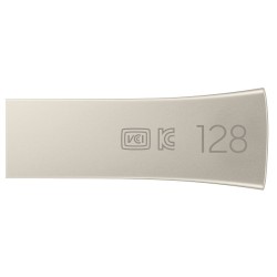 Samsung BAR Plus/128GB/USB 3.2/USB-A/Champagne Silver