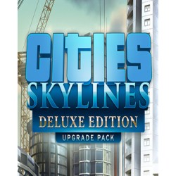 Cities Skylines Deluxe Edition Upgrade Pack – herní rozšíření pro PC (elektronická licence)