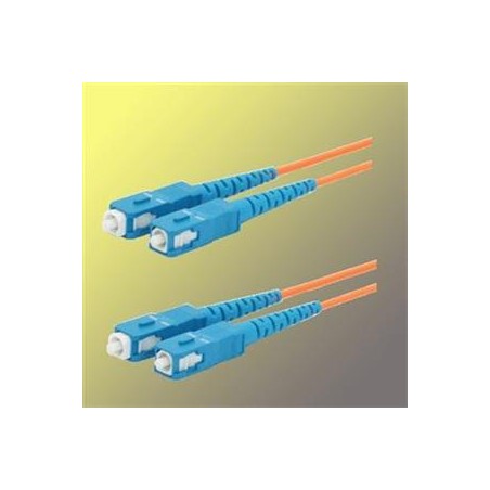 Optický patchkabel duplexní, SC-SC 9/125um SM 1m, OS2