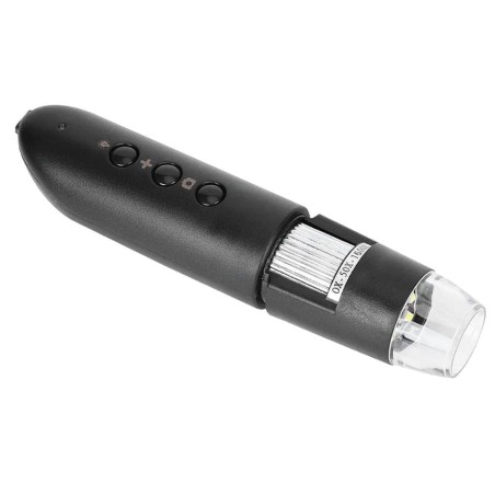 W-Star Digitální mikroskop WIFI UMW1200S, HD 1000x přísvit černá USB iOS android