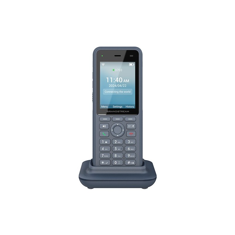 Grandstream WP836 SIP WiFi telefon, 2,8" bar. displ., 3 SIP úč., BT, USB-C, IP67