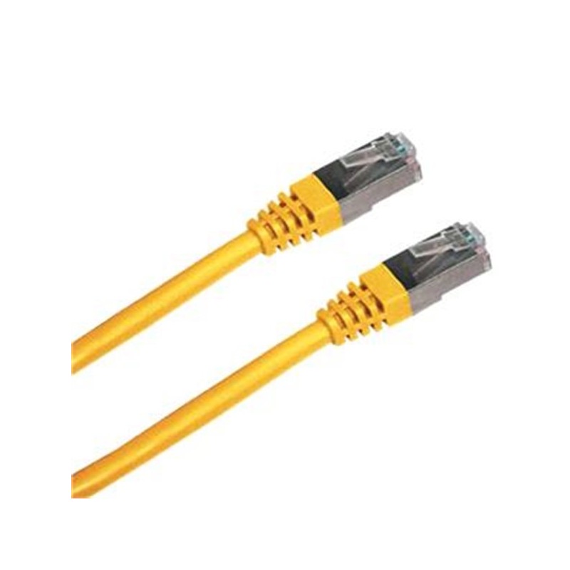 Patchkabel S/FTP,Cat6,2xRJ45, 2m žlutý