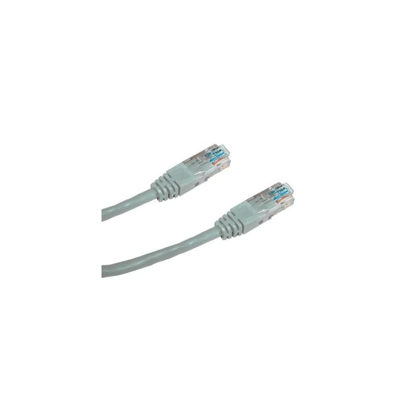 DATACOM Patchkabel 40m , UTP , Cat5e , RJ45, šedý