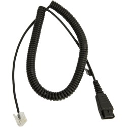 Jabra QD-RJ45, 0,5-2m, coiled - Siemens