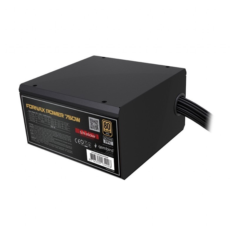 GEMBIRD FX 750W 80+ Bronze industrial