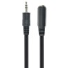 Kabel CABLEXPERT prodlouž jack 3,5mm M/F, 3m audio