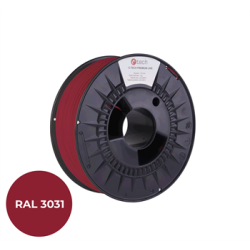 Filament C-TECH PREMIUM LINE, TPU 90A, flexibilní, orientální červená, RAL3031, 1,75mm, 1kg