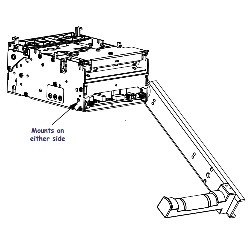 KIOSK - KIT ROLL HOLDER TTP 2000 P1014125