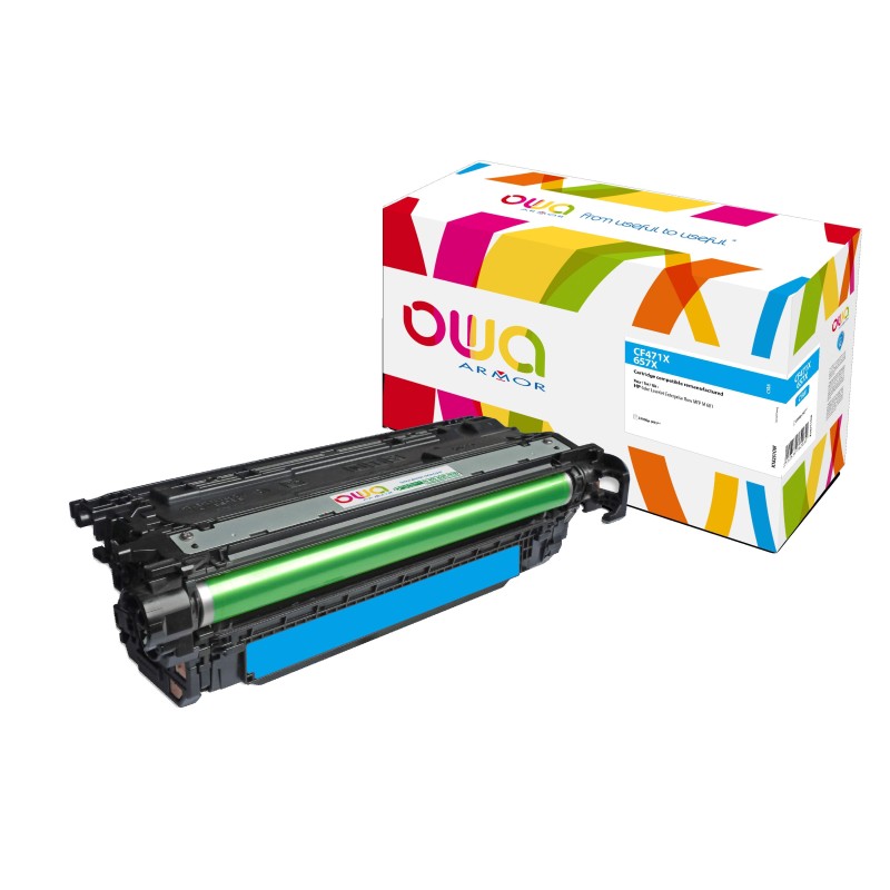 OWA Armor toner kompatibilní s HP CF471X, 23000st, modrá/cyan