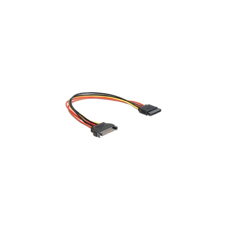 Kabel SATA prodloužení napájení, 30cm