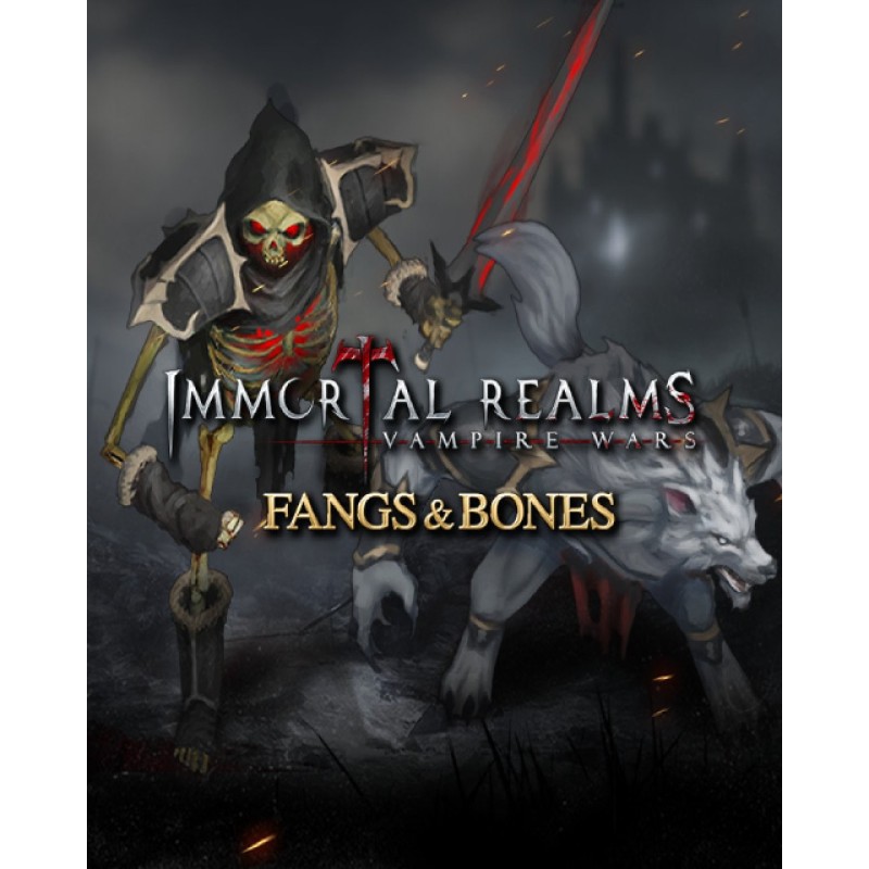 Immortal Realms Vampire Wars Fangs and Bones – herní rozšíření pro PC (elektronická licence)
