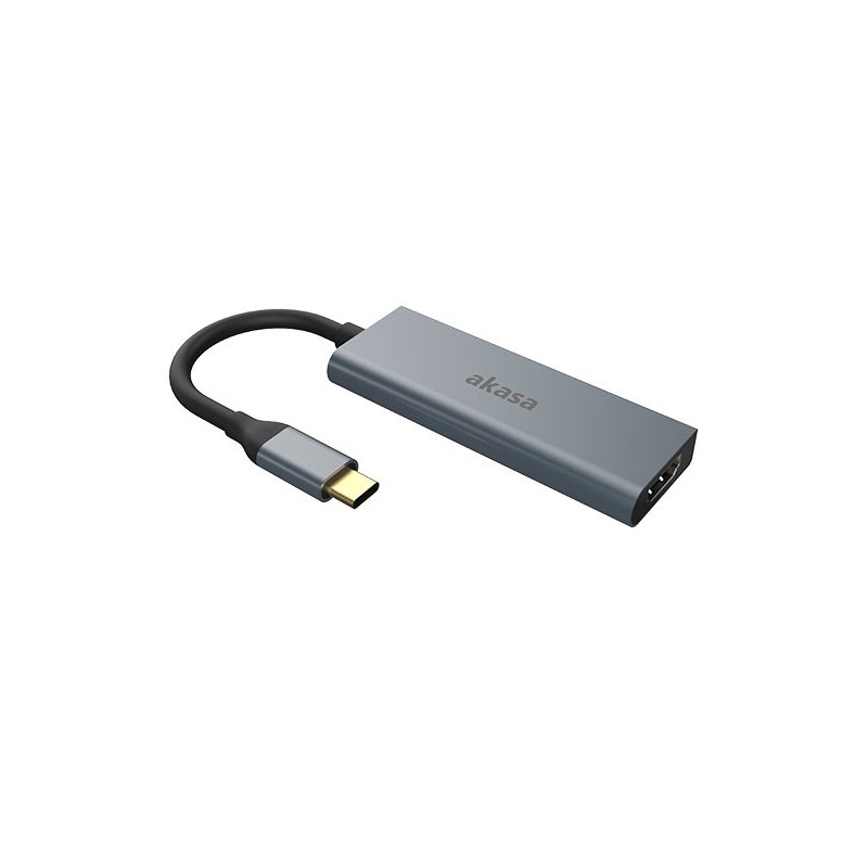 AKASA - externí USB hub - USB type-C s HDMI