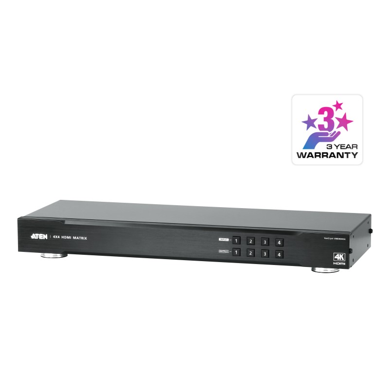 ATEN 4x4 port 4K HDMI matrix přepínač
