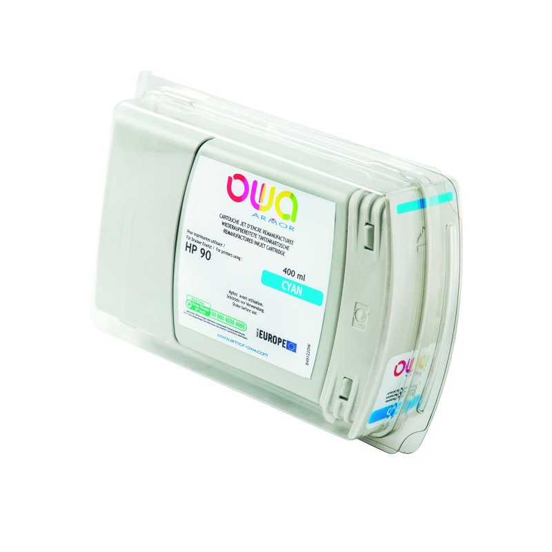 OWA Armor ink-jet kompatibilní s HP Design Jet 4000 cyan, 400ml, komp.s C5061A
