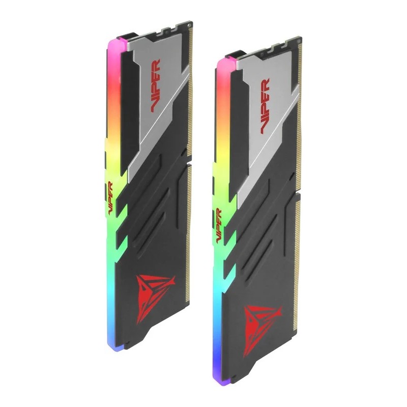 Patriot Viper Venom/DDR5/32GB/7400MHz/CL36/2x16GB/RGB/Black/Silv