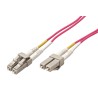 Optický patch kabel duplex LC-LC 50/125 MM 10m OM4