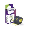 WECARE ARMOR páska kompatibilní s DYMO S0721620,Black/Yellow,2*12mm*4m