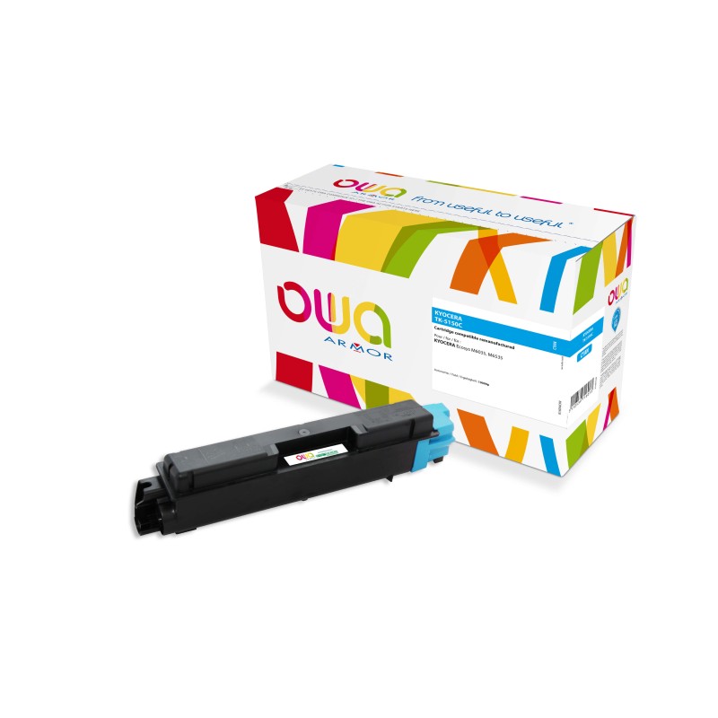 OWA Armor toner kompatibilní s Kyocera TK-5150C, 10000st, modrá/cyan