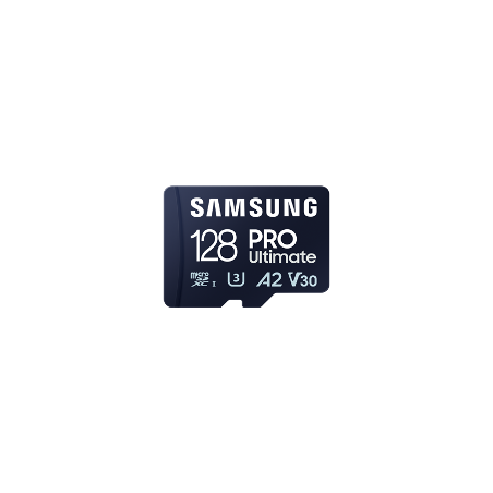 Samsung PRO Ultimate/micro SDXC/128GB/UHS-I U3 / Class 10/+ Adaptér/Modrá MBMY128SBWW