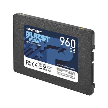 PATRIOT Burst Elite/960 GB/SSD/2.5"/SATA/3R