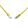 SOLARIX 10G patch kabel CAT6A SFTP LSOH 10m,žlutý