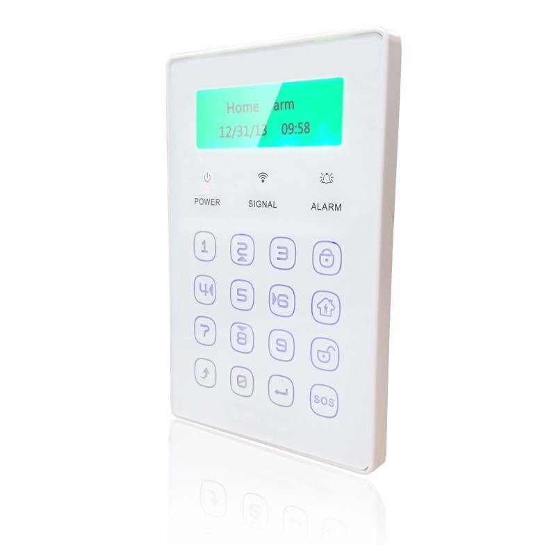 iGET SECURITY P13 Externí bezdrátová dotyková klávesnice, LCD displej