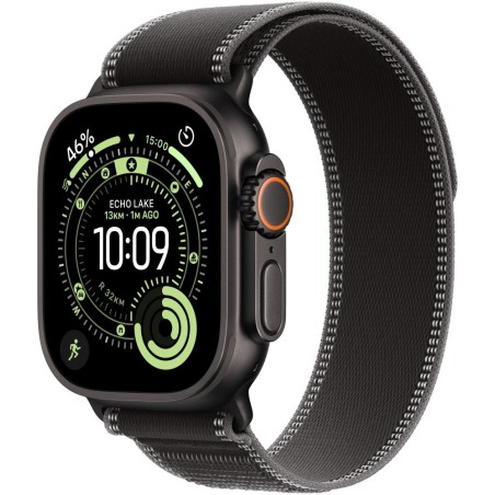Apple Watch Ultra 3/49/Elegant Band/Black/Charcoal