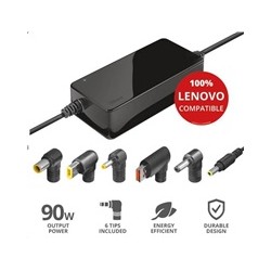 TRUST napájecí adaptér MAXO pro notebooky LENOVO 90W, vč. koncovek