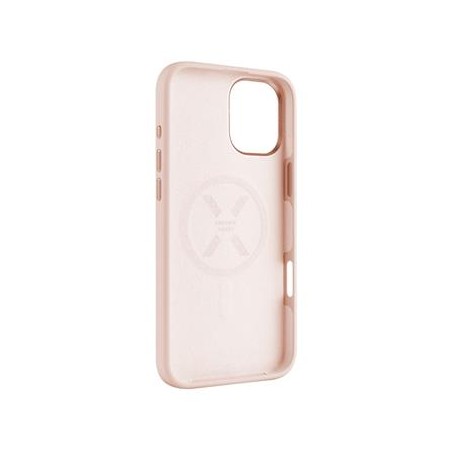 FIXED MagFlow Apple iPhone 16+, růžový