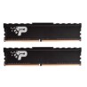 Patriot/DDR4/32GB/3200MHz/CL22/2x16GB/Black