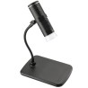 W-Star Digitální WiFi mikroskop WSF210, FHD 1000x, přísvit stojan černá Android, Win, Mac