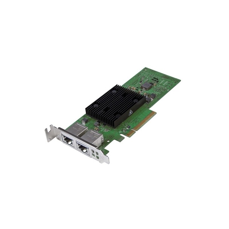 DELL Broadcom 57416 Dual Port 10Gb Base-T PCIe Adapter Low Profile Customer Install