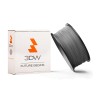 3DW - PLA filament 1,75mm šedá, 0,5 kg,tisk190-210°C