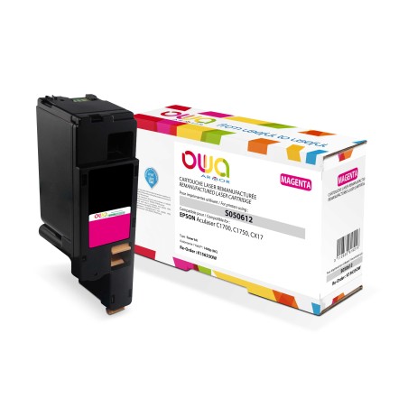 OWA Armor toner kompatibilní s Epson C13S050612, 1400st, červená/magenta