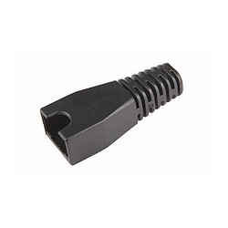 Solarix Ochrana RJ45 non-snag proof černá / 100ks