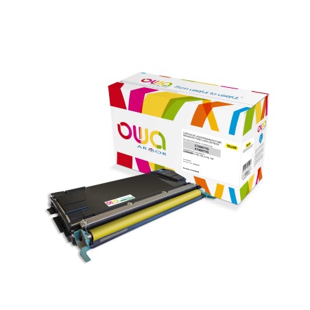 OWA Armor toner kompatibilní s Lexmark C748H1YG X748H1YG, 10000st, žlutá/yellow