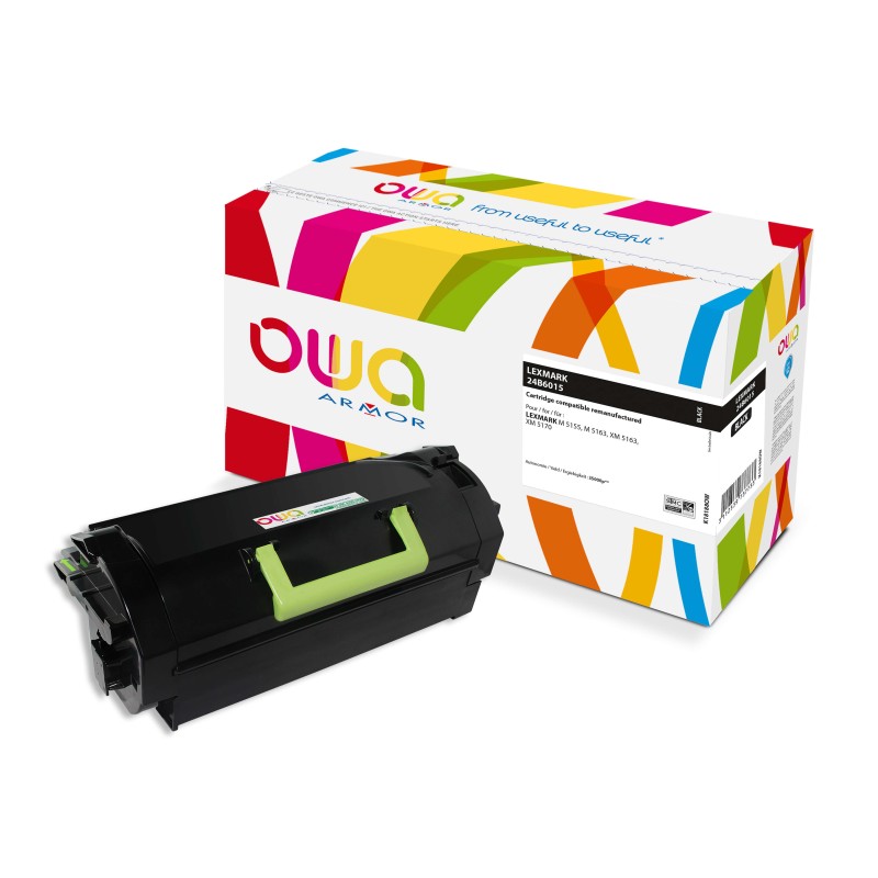OWA Armor toner kompatibilní s LEXMARK 24B6015, černá/black
