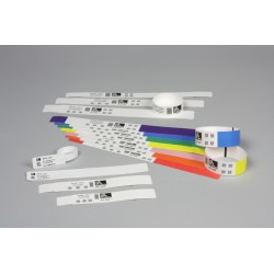 Wristband - HC100 Cartridge, Polypropylen, DT, 25,4x177,8mm, 300/roll 10006999K