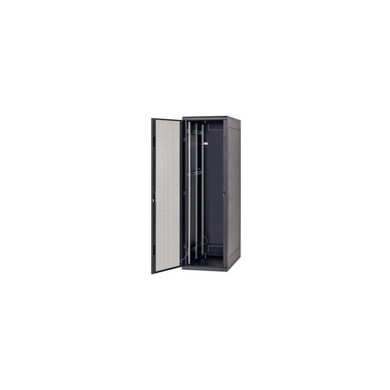 Stoj.rack 42U 600x1000 před.dv.síto, černý