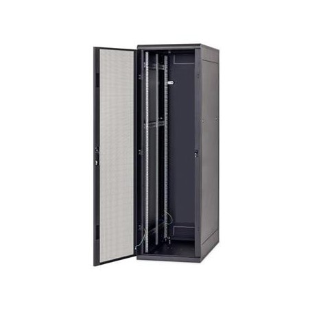 Stoj.rack 42U 600x1000 před.dv.síto, černý