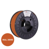 Filament C-TECH PREMIUM LINE, TPU 90A, flexibilní, žlutooranžová, RAL2000, 1,75mm, 1kg