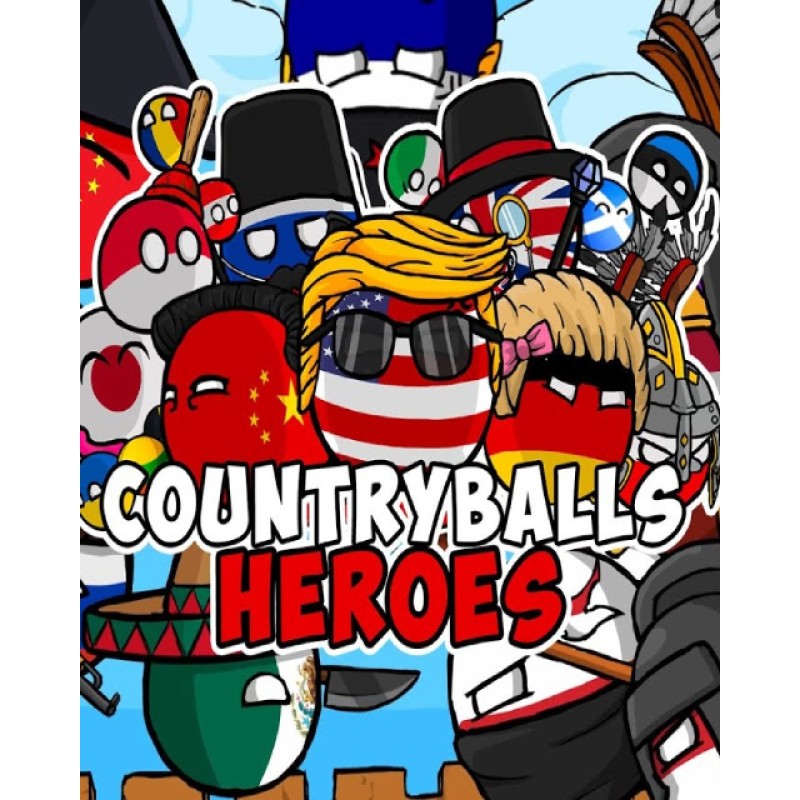 CountryBalls Heroes – hra pro PC (elektronická licence)