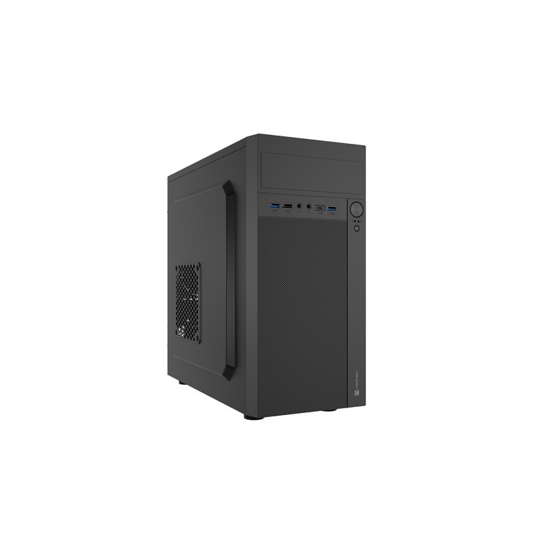 Počítačová skříň Natec HELIX USB-C/Micro ATX/Černá