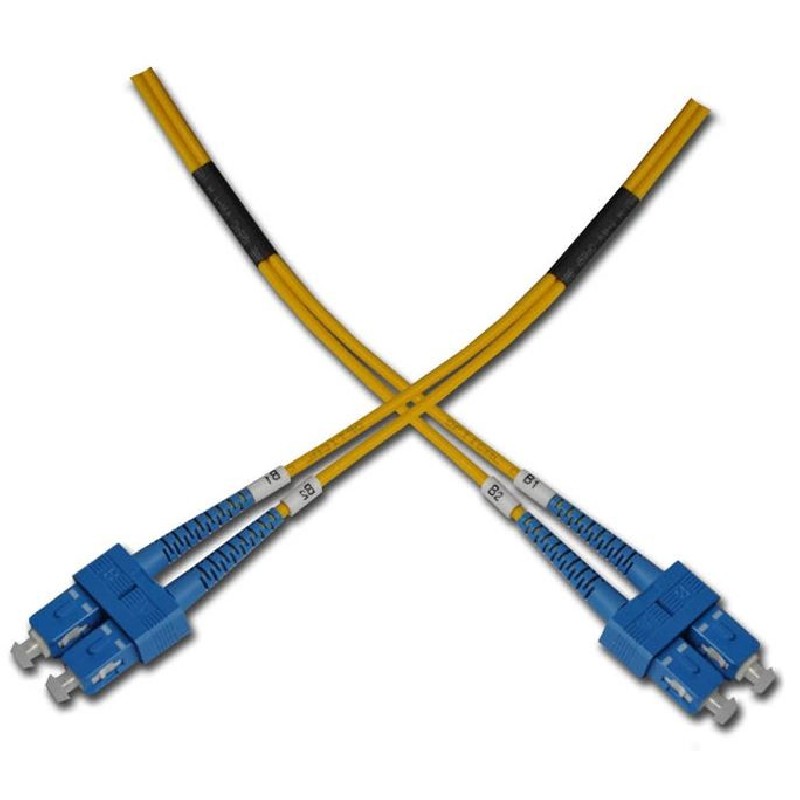Optický patchkabel duplexní, SC-SC 9/125um SM 8m, OS2