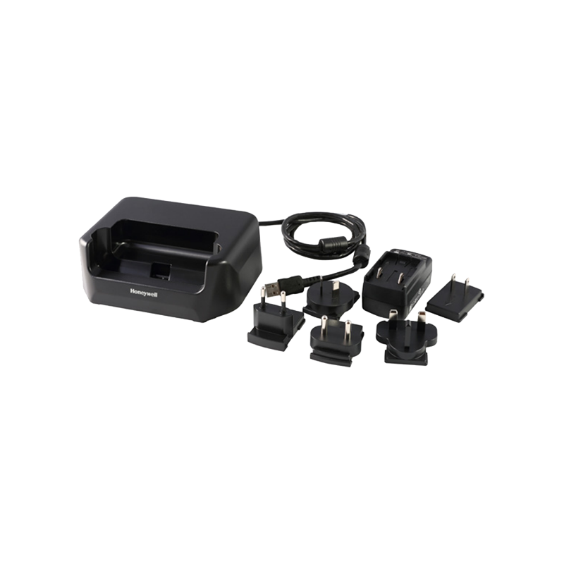 Honeywell EDA70 HomeBase Kit includes Dock, Power Supply and Power Plugs for ROW