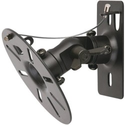 STELL nástěnný držák na reproduktory (pár) SHO 1110, nosnost 15kg - černá