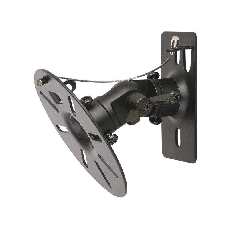 STELL nástěnný držák na reproduktory (pár) SHO 1110, nosnost 15kg - černá