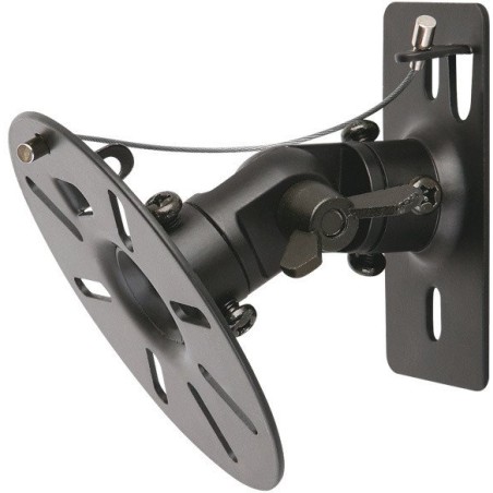 STELL nástěnný držák na reproduktory (pár) SHO 1110, nosnost 15kg - černá